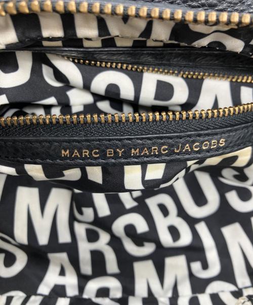 Marc by Marc Jacobs（マークバイマークジェイコブス）Marc by Marc Jacobs (マークバイマークジェイコブス) 2WAYレザーハンドバッグ ブラックの古着・服飾アイテム