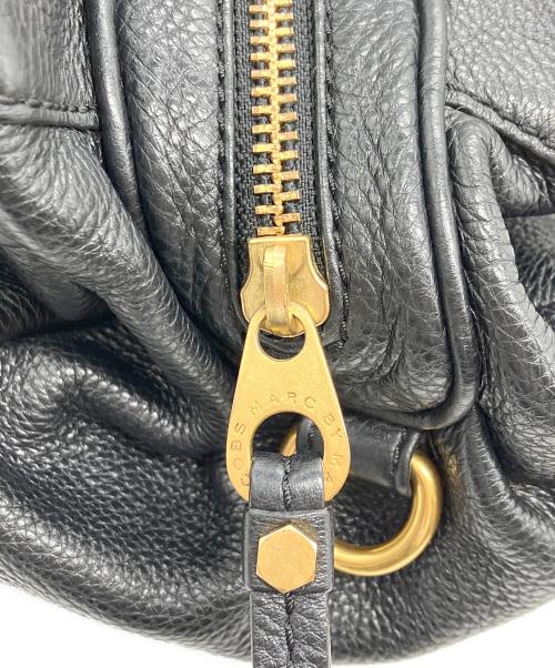 Marc by Marc Jacobs（マークバイマークジェイコブス）Marc by Marc Jacobs (マークバイマークジェイコブス) 2WAYレザーハンドバッグ ブラックの古着・服飾アイテム