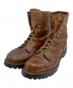 RED WINGレッドウィング）の古着「レザーブーツ」｜ブラウン