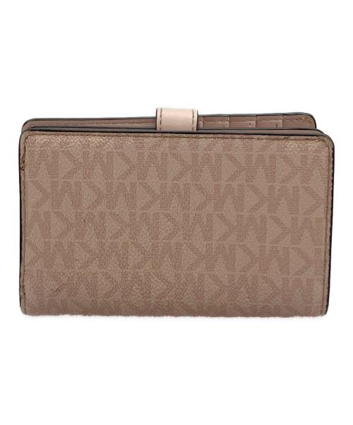 MICHAEL KORS（マイケルコース）MICHAEL KORS (マイケルコース) 2つ折り財布 ピンクの古着・服飾アイテム