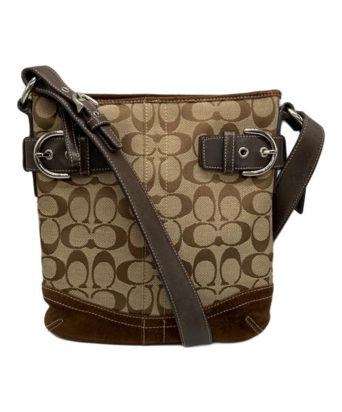 COACH（コーチ）COACH (コーチ) ショルダーバッグ ブラウンの古着・服飾アイテム