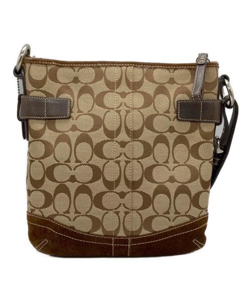 COACH（コーチ）COACH (コーチ) ショルダーバッグ ブラウンの古着・服飾アイテム