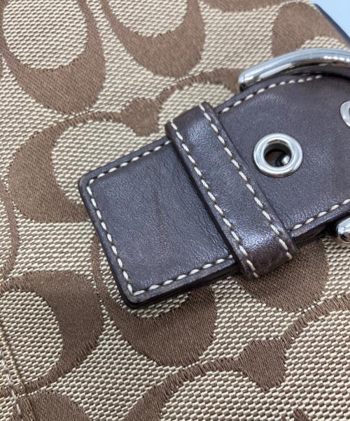 COACH（コーチ）COACH (コーチ) ショルダーバッグ ブラウンの古着・服飾アイテム