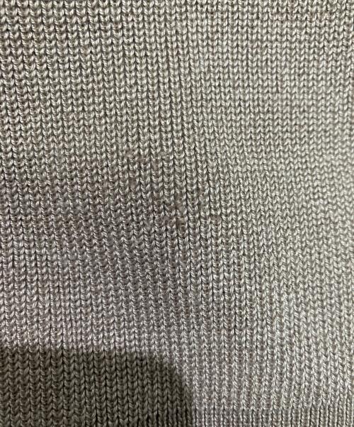 AOURE（アウール）AOURE (アウール) ニットジャケット ベージュ サイズ:Mの古着・服飾アイテム