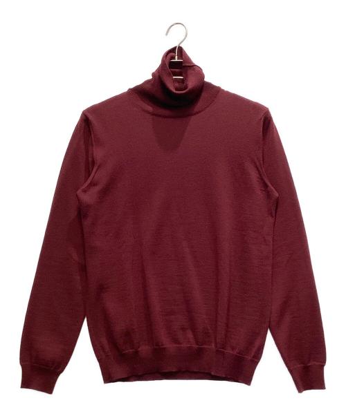 Zanone（ザノーネ）Zanone (ザノーネ) 薄手ニット ブラウン サイズ:48の古着・服飾アイテム