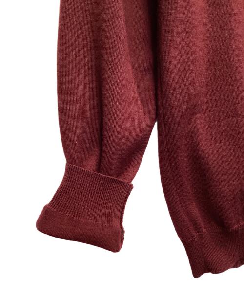 Zanone（ザノーネ）Zanone (ザノーネ) 薄手ニット ブラウン サイズ:48の古着・服飾アイテム