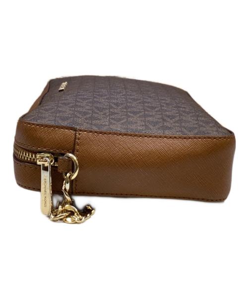 MICHAEL KORS（マイケル・コース）MICHAEL KORS (マイケル・コース) ショルダーバッグ ブラウンの古着・服飾アイテム