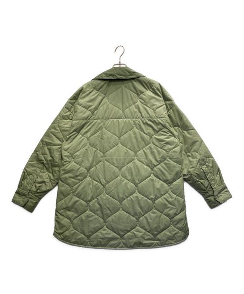 NIKE（ナイキ）NIKE (ナイキ) キルティングジャケット オリーブ サイズ:Lの古着・服飾アイテム