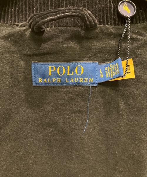 POLO RALPH LAUREN（ポロ・ラルフローレン）POLO RALPH LAUREN (ポロ・ラルフローレン) コーデュロイジャケット ブラック サイズ:Lの古着・服飾アイテム