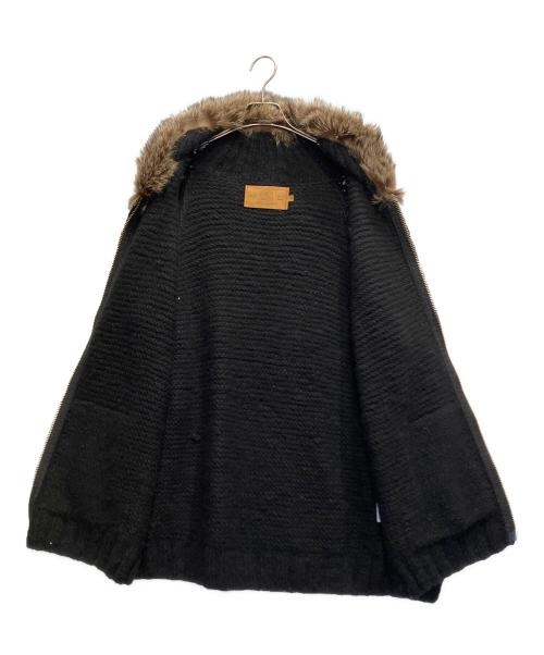 CANADIAN SWEATER（カナディアンセーター）CANADIAN SWEATER (カナディアンセーター) ニットジャケット ブラック サイズ:42 未使用品の古着・服飾アイテム