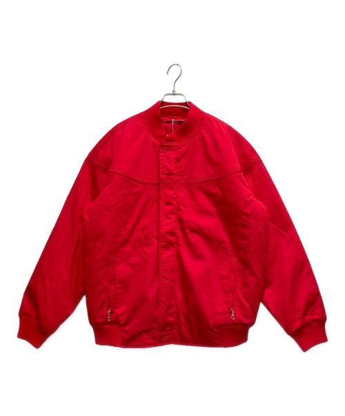 DERBY OF SAN FRANCISCO（ダービーオブサンフランシスコ）DERBY OF SAN FRANCISCO (ダービーオブサンフランシスコ) ダービージャケット レッド サイズ:Lの古着・服飾アイテム
