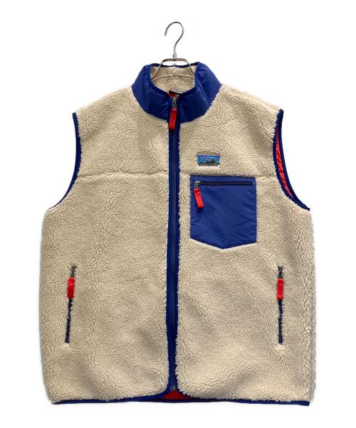 Patagonia（パタゴニア）Patagonia (パタゴニア) クラシックレトロベスト ベージュ サイズ:XLの古着・服飾アイテム