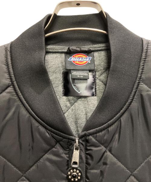 Dickies（ディッキーズ）Dickies (ディッキーズ) htc (エイチティーシー) DIAMOND QUILT JACKET ブラック サイズ:XLの古着・服飾アイテム