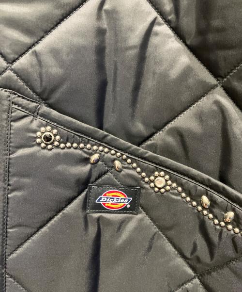Dickies（ディッキーズ）Dickies (ディッキーズ) htc (エイチティーシー) DIAMOND QUILT JACKET ブラック サイズ:XLの古着・服飾アイテム