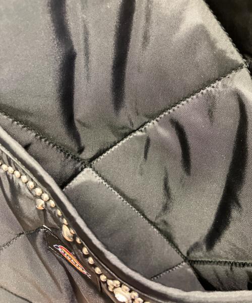 Dickies（ディッキーズ）Dickies (ディッキーズ) htc (エイチティーシー) DIAMOND QUILT JACKET ブラック サイズ:XLの古着・服飾アイテム