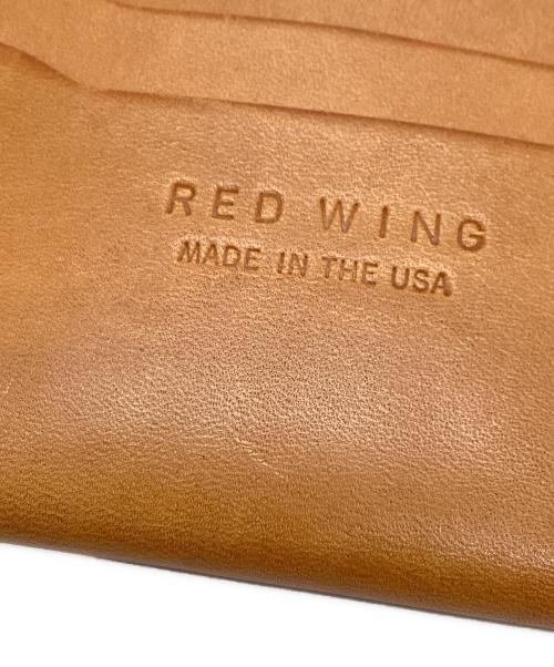 RED WING（レッドウィング）RED WING (レッドウィング) カードケース ベージュの古着・服飾アイテム