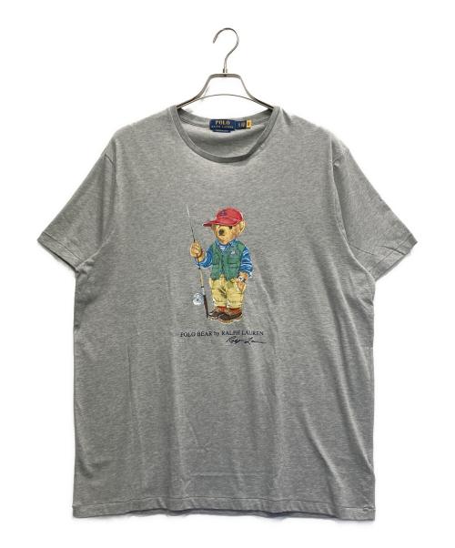 POLO RALPH LAUREN（ポロ・ラルフローレン）POLO RALPH LAUREN (ポロ・ラルフローレン) 半袖カットソー グレー サイズ:XLの古着・服飾アイテム
