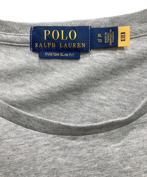 POLO RALPH LAUREN（ポロ・ラルフローレン）POLO RALPH LAUREN (ポロ・ラルフローレン) 半袖カットソー グレー サイズ:XLの古着・服飾アイテム