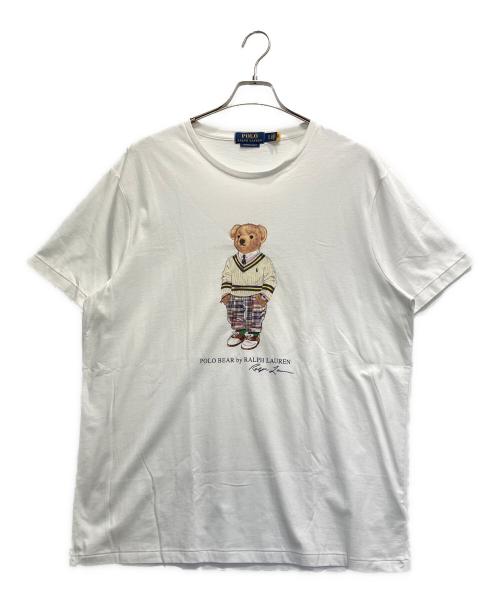 POLO RALPH LAUREN（ポロ・ラルフローレン）POLO RALPH LAUREN (ポロ・ラルフローレン) 半袖カットソー ホワイト サイズ:XLの古着・服飾アイテム
