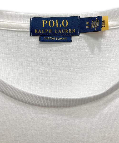 POLO RALPH LAUREN（ポロ・ラルフローレン）POLO RALPH LAUREN (ポロ・ラルフローレン) 半袖カットソー ホワイト サイズ:XLの古着・服飾アイテム