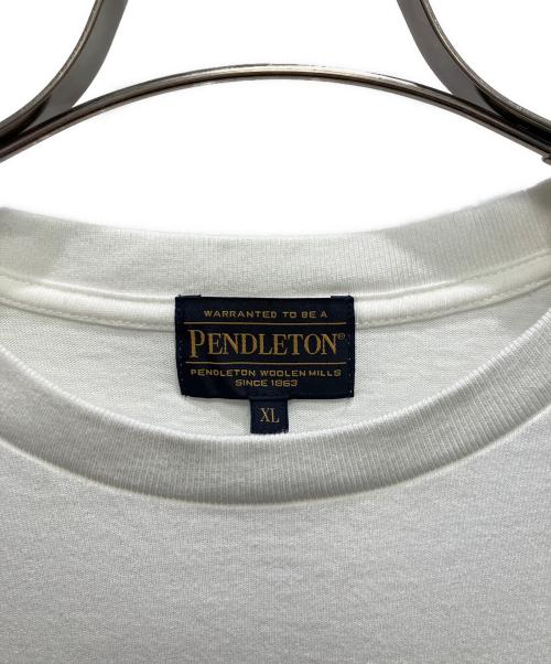 PENDLETON（ペンドルトン）PENDLETON (ペンドルトン) 半袖カットソー ホワイト サイズ:XLの古着・服飾アイテム