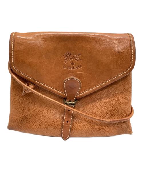 IL BISONTE（イル ビゾンテ）IL BISONTE (イル ビゾンテ) ショルダーバッグ キャメルの古着・服飾アイテム