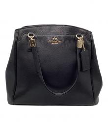 COACH（コーチ）の古着「2WAYハンドバッグ」｜ブラック