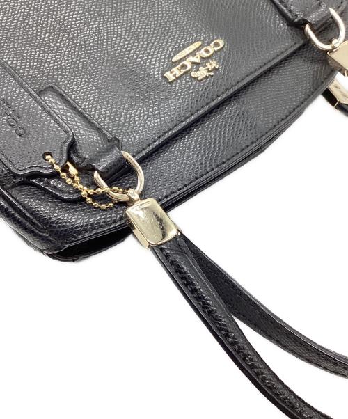 COACH（コーチ）COACH (コーチ) 2WAYハンドバッグ ブラックの古着・服飾アイテム