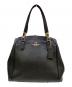 COACH (コーチ) 2WAYハンドバッグ ブラック：5000円