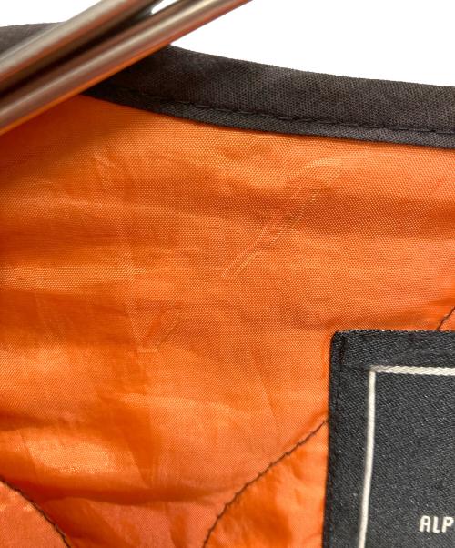 ALPHA（アルファ）ALPHA (アルファ) キルティングジャケット ブラック サイズ:Lの古着・服飾アイテム