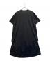 COMME des GARCONS (コムデギャルソン) 半袖ワンピース ブラック サイズ:L：13000円