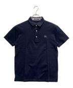 BURBERRY BLACK LABELバーバリーブラックレーベル）の古着「半袖ポロシャツ」｜ネイビー