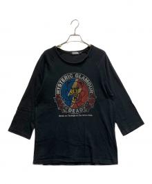 Hysteric Glamour（ヒステリックグラマー）の古着「長袖Tシャツ」｜ブラック