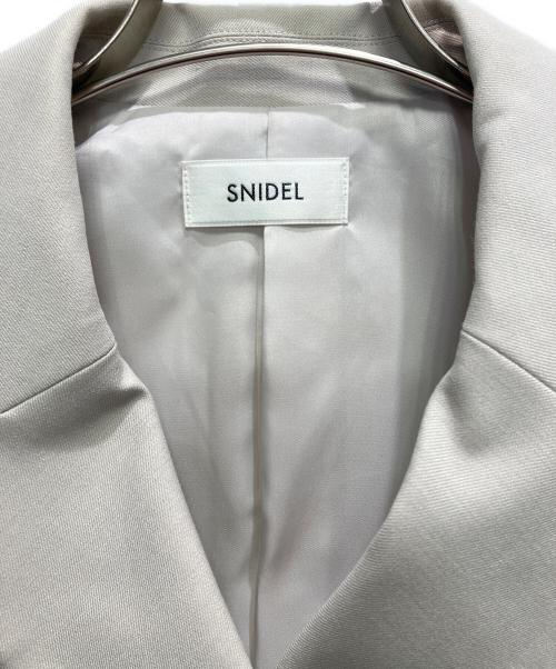 Snidel（スナイデル）Snidel (スナイデル) テーラードジャケット ベージュの古着・服飾アイテム