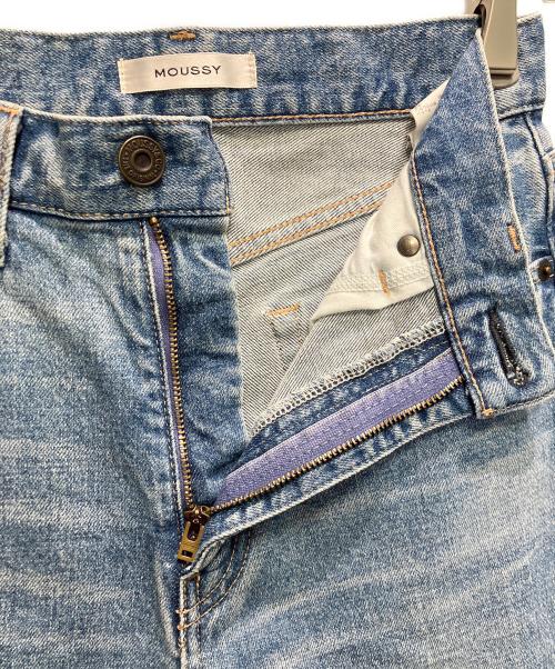 moussy（マウジー）moussy (マウジー) デニムパンツ スカイブルー サイズ:26の古着・服飾アイテム