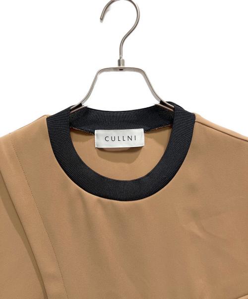 CULLNI（クルニ）CULLNI (クルニ) 半袖カットソー ブラウン サイズ:１の古着・服飾アイテム