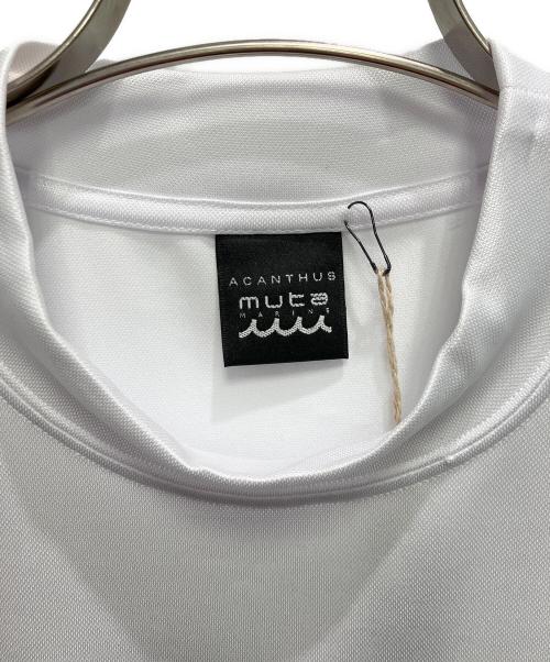 acanthus（アカンサス）ACANTHUS (アカンサス) 半袖カットソー ホワイト サイズ:XL 未使用品の古着・服飾アイテム