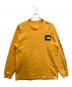 THE NORTH FACE（ザ ノース フェイス）の古着「長袖カットソー」｜オレンジ