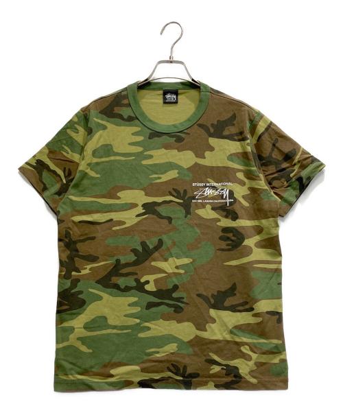 stussy（ステューシー）stussy (ステューシー) 半袖カットソー オリーブ サイズ:Sの古着・服飾アイテム