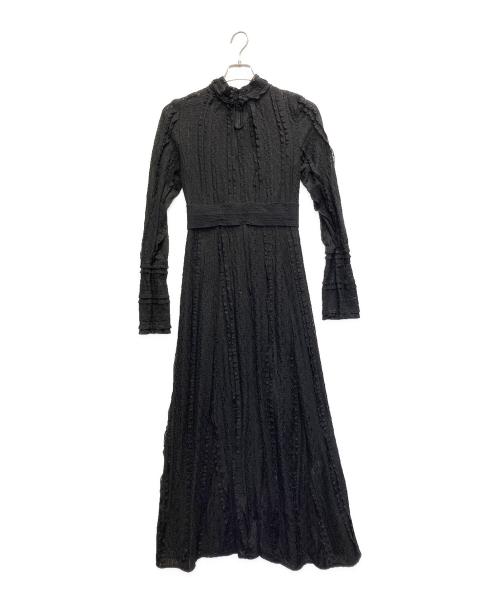 Ameri（アメリ）AMERI (アメリ) 長袖ワンピース ブラック サイズ:Sの古着・服飾アイテム