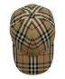 中古・古着 BURBERRY LONDON (バーバリーロンドン) ベースボールキャップ ベージュ 未使用品：32000円