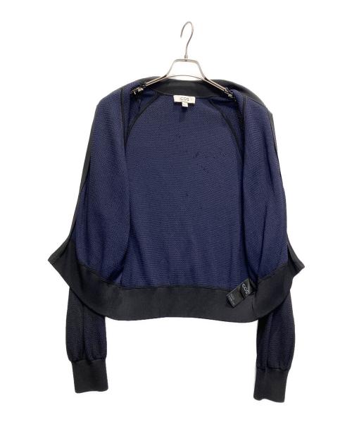 COS（コス）COS (コス) ニットジャケット ネイビー サイズ:EUR　Sの古着・服飾アイテム