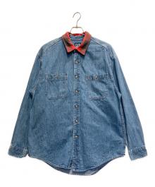 GAP（ギャップ）の古着「90sデニムシャツ」｜スカイブルー