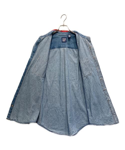 GAP（ギャップ）GAP (ギャップ) 90sデニムシャツ スカイブルー サイズ:Lの古着・服飾アイテム