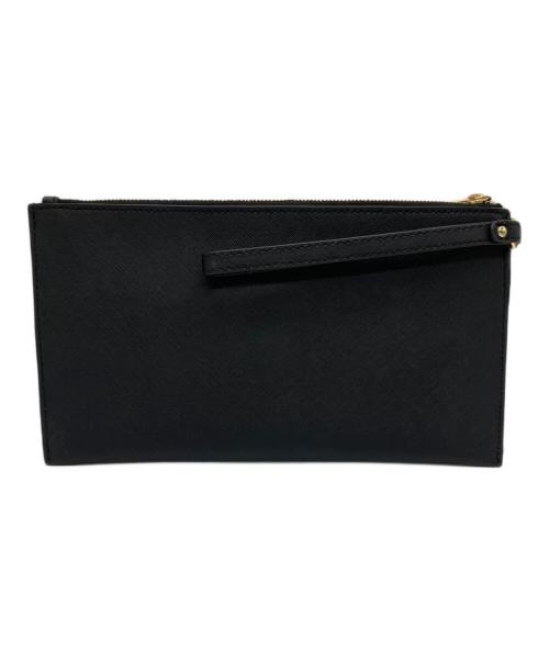 MICHAEL KORS（マイケル・コース）MICHAEL KORS (マイケル・コース) クラッチバッグ ブラックの古着・服飾アイテム