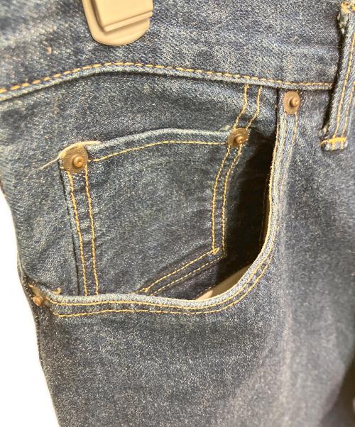 DOUBLE RL（ダブルアールエル）DOUBLE RL (ダブルアールエル) シンチバックデニムパンツ インディゴ サイズ:W33の古着・服飾アイテム