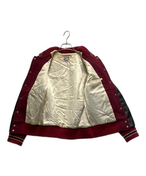 STIFF（スティッフ）STIFF (スティッフ) アワードジャケット レッド×ブラック サイズ:Mの古着・服飾アイテム