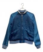 BLUE BLUEブルーブルー）の古着「ブルゾン」｜ネイビー