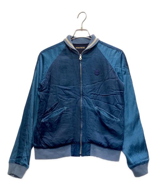BLUE BLUE（ブルーブルー）BLUE BLUE (ブルーブルー) ブルゾン ネイビー サイズ:１の古着・服飾アイテム