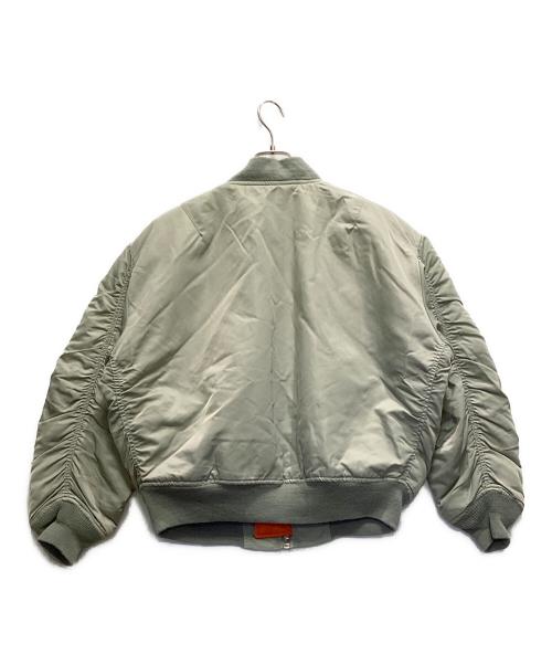 ALPHA（アルファ）ALPHA (アルファ) フライトジャケット グレー サイズ:Lの古着・服飾アイテム